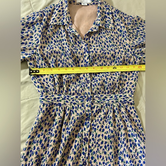 ASOS Labelrail x Olivia & Alice button-up short sleeve maxi dress women’s size 4 - Picture 16 of 16